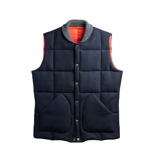 Alpine vest - Navy/Red